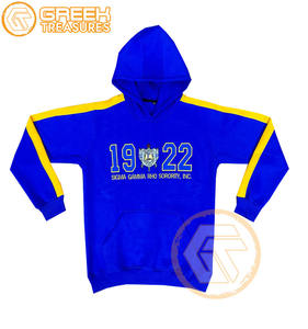 Sudadera con Capucha Personalizada de Sigma Gamma Rho, de Algodón y Forro Polar para Invierno, con Logotipo Bordado en la Parte Delantera, Prenda Griega de Alta Calidad para Mujer - Product Image 1