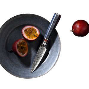 Couteau de boucher professionnel de cuisine, 8 pouces, acier Damas, couteau de chef avec manche en résine - Product Image 3