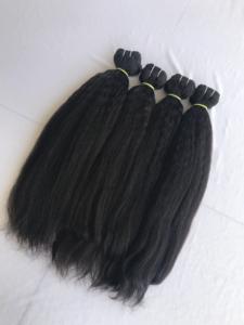 เครื่องทำผมแบบเส้นผมมนุษย์สองชั้นเครื่องทำผมตรงแบบม้วนบริสุทธิ์จากอินเดีย - Product Image 3