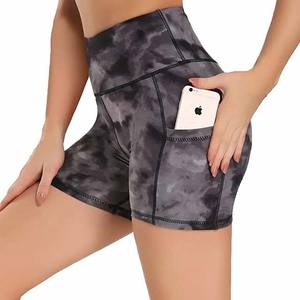 Pantalones cortos de camuflaje personalizados para mujer, ropa deportiva corta de Material de poliéster de alta calidad con bolsillo, secado rápido, gran oferta, 2023 - Product Image 2