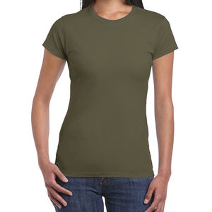 OEM เสื้อยืดเอวลอยเข้ารูปสำหรับผู้หญิง, เสื้อยืดคอกลมแขนสั้นผ้าฝ้ายระบายอากาศได้ดีพิมพ์ลายไม่ซ้ำใครสำหรับฤดูร้อน - Product Image 5