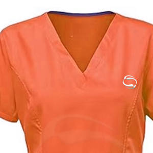 Poids léger mode femmes en gros professionnel femmes infirmière médecin uniforme col en v gommage survêtement costume médical gommages ensemble - Product Image 4