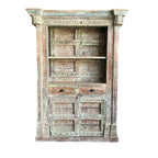 Estantería de Madera Tradicional, Estantería Vintage Hecha a Mano, Elegancia para Sala de Estar, Decoración Combinable - MOQ 1 Contenedor Únicamente - Product Image 2