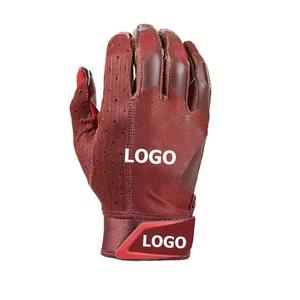 Fournisseur de premier plan Gants de football américain de haute qualité en cuir respirant et résistant avec des caractéristiques imperméables Options personnalisables - Product Image 5
