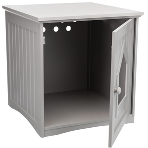 Caja de arena, gabinete de caja de arena oculta para gatitos, muebles de madera para mascotas de alta calidad hechos por un fabricante vietnamita - Product Image 2