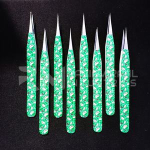 Juego de pinzas para extensión de pestañas Hello Kitty personalizadas RMI, diseño de papel, pinzas para punta de fibra de revestimiento, pinzas para extensión de pestañas - Product Image 3