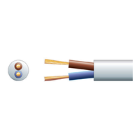 2-adriges massives PVC-isoliertes flaches europäisches Kabel VDE-zugelassener hochwertiger flexibler elektrischer Draht für den privaten und industriellen Gebrauch