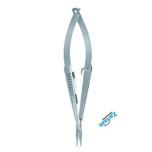 Porte-aiguilles Castroviejo en acier inoxydable de haute qualité, 9 cm, droit, instruments chirurgicaux - Product Image 3