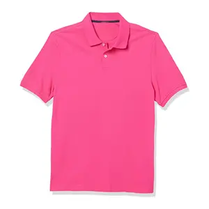 Camiseta polo 100% poliéster de alta qualidade para homens, camiseta polo sublimada com design mais recente 2024