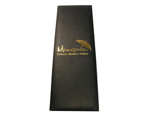 Cubierta de menú de cuero genuino Premium hecha a mano nueva de alta calidad suministros negros para restaurantes y hoteles - Product Image 3