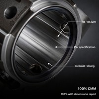 Service de rodage interne et d'électroérosion à fil sur mesure OEM/ODM pour acier trempé de précision 5 axes, Ra 0,2~3,2 µm, vérifié par CMM, certifié ISO 9001