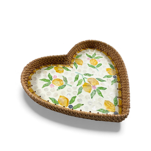 Plateau simple en nacre avec bord en rotin pour servir les aliments, la présentation de table et la décoration de la maison en provenance du Vietnam - Product Image 4