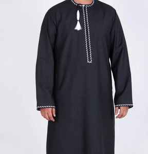 Fabricante 2024 nuevo estilo para hombres Jubbah Thobes profesional árabe Jubba Thobe para invierno XS tamaño OEM ODM servicios de diseño - Product Image 6