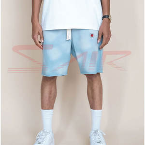 Short de survêtement personnalisé pour homme en toile de coton confortable et respirante avec fermeture à cordon Prix de vente entier - Product Image 2