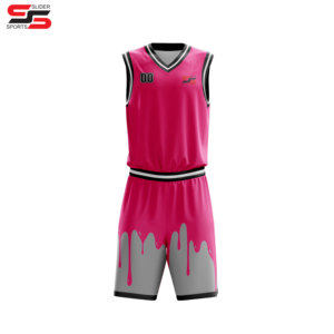 Último diseño sublimado de impresión al por mayor camiseta de baloncesto personalizado jóvenes reversible uniformes de baloncesto - Product Image 6