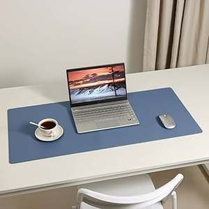 <b>Large</b> Leather Oversized <b>Desk</b> <b>Mat</b> Laptop Computer Non-Slip Office Custom Logo Advertising Table Decor - Product Image 5