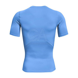 Vente chaude manches courtes hommes Compression T-shirts léger séchage rapide hommes Compression T-shirts - Product Image 5