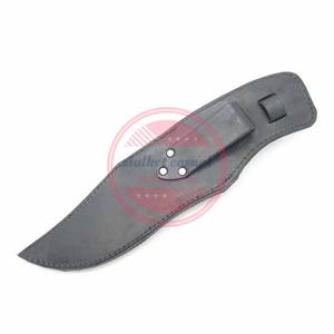 Funda de cuero hecha a mano personalizada para Cuchillo de hoja fija | cubierta de cuchillo de chef personalizada - Product Image 6
