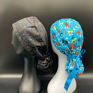 Gorro de Enfermera de Alta Calidad, Gorro Quirúrgico de Satén, Uniforme de Salud - Product Image 3