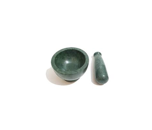 Mortero de mármol negro de alta calidad, artículo de cocina, diseño único, mazo de mármol, directo de fabricación, al mejor precio - Product Image 5