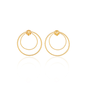 Boucles d'oreilles minimalistes en laiton faites à la main pour femmes, bijoux légers, vente en gros de bijoux, boucles d'oreilles à clous, boucles d'oreilles de mariage, boucles d'oreilles tendance - Product Image 1