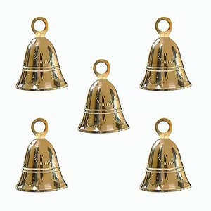 Campana colgante de Navidad de Metal Vintage para decoración de árboles, adorno colgante para fiesta de Navidad - Product Image 2