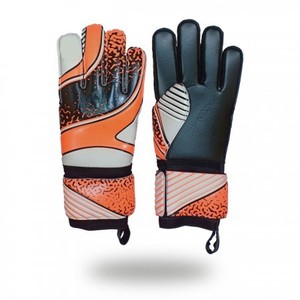 Goalkeeper Gloves Professional Non Slip 4mm Latex Football Goalie Gloves With <b>Finger</b> Protection - Product Image 1