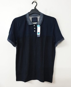 เสื้อกอล์ฟผู้ชายแขนสั้นกันรอยยับผ้าคอตตอนผ้า100% แห้งเร็วสั่งทำโลโก้ได้ตามต้องการ - Product Image 2