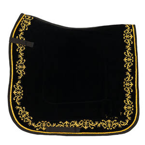 ชุดแผ่นรองนั่งม้าบาร็อคชุดพรมม้าชุดซับลิเมชันจับคู่กับเบาะผ้าฝ้ายและซับในผ้า - Product Image 3