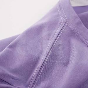 Camisetas de algodón de manga corta de hombre en blanco transpirable de alta calidad y color liso personalizadas al por mayor para hombre - Product Image 6