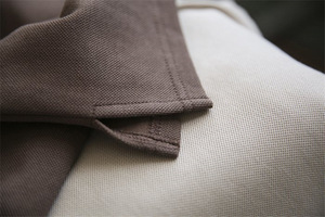 T-shirt pour homme en coton 100% tricoté lourd, coupe sportive, ample, vintage, personnalisé, col rond, blanc - Product Image 5