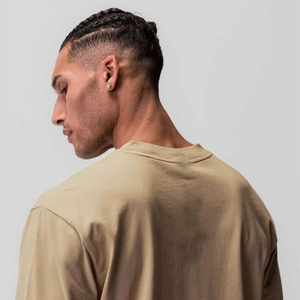 Camiseta deportiva de manga larga que absorbe la humedad para hombre, camiseta atlética transpirable de secado rápido con función Anti-UV para entrenamientos de gimnasio, deportes - Product Image 5