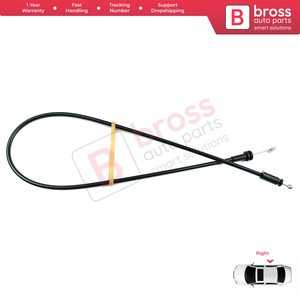 BDP667ประตูด้านในปล่อยล็อคสลัก Bowden สายเคเบิล8200182966ประตูบานเลื่อนขวาสำหรับ Kangoo MK1. ความยาวสายเคเบิล: 680มม - Product Image 2