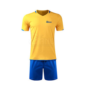 Camiseta de fútbol de alta calidad para adultos, nuevo estilo, uniforme de fútbol para niños, Impresión de logotipo personalizado, precio barato, venta al por mayor, ropa de equipo en blanco - Product Image 2