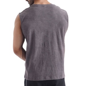 Camiseta Deportiva de Gimnasio de Alta Calidad, Elástica en Cuatro Direcciones, Material de Nailon y Elastano, Secado Rápido, Diseño Holgado, Sin Mangas - Product Image 5