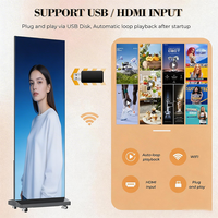 Pantalla LED de Alta Luminosidad para Carteles Digitales con Video/Texto/Imagen para Publicidad en Interiores en Tiendas Minoristas
