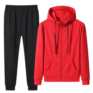 Survêtement Pour Hommes Polyester Coton Sportswear Survêtement Personnalisé Survêtement Pour Hommes En Gros Vêtements D'hiver Personnalisés - Product Image 1
