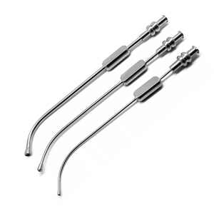 Cannules dentaires manuelles de qualité supérieure, 3 pièces, tubes d'aspiration sinusale, 2,5 mm/3 mm/4 mm, acier inoxydable allemand, usage chirurgical - Product Image 6