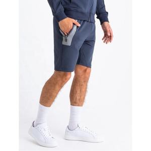 ชุดกางเกงขาสั้นมีฮู้ดแขนยาวสองชิ้นสำหรับผู้ชายชุดวอร์มทรงโอเวอร์ไซส์ชุดเสื้อผ้าผู้ชาย - Product Image 4