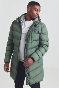 Men's Shiny Black Puffer Jacket Zipper Closure Casual Knitted XS Size Winter <b>Bubble</b> <b>Coats</b> & Jackets Wholesale - Product Image 4