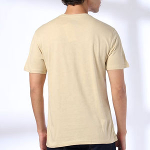 Personalizado de alta calidad de gran tamaño logotipo personalizado al por mayor impreso Hip Hop Street Wear Drop Shoulder camiseta para hombres - Product Image 3