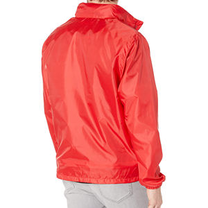 Chaqueta cortavientos ligera personalizada Diseño de ropa de calle OEM con carcasa exterior impermeable para hombres y mujeres Chaqueta cortavientos - Product Image 2