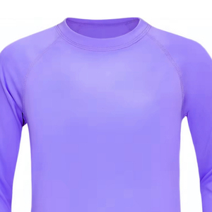 Maillot de sport unisexe à manches longues pour enfants, protection UV intégrale, séchage rapide, en Spandex/Polyester, pour équipes sportives - Product Image 2