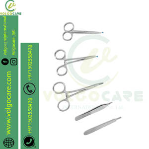 Kit de formation à la suture dentaire en acier inoxydable, pince, kit chirurgical, instrument médical, style unique, vente en gros - Product Image 5