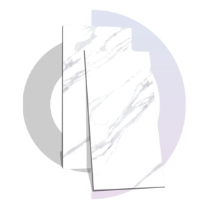 Statuario Design Premium Interior Baldosas AAA + Grado 60x120 9mm Grueso Estilo moderno Función de ladrillo refractario Alta calidad Durable - Product Image 1