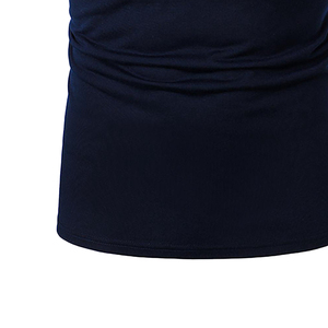 เสื้อโปโลปักลายสำหรับธุรกิจกอล์ฟกลางแจ้งเสื้อโปโลลายแถบสีสำหรับ100% โลโก้แบบกำหนดเองระบายอากาศได้ - Product Image 6