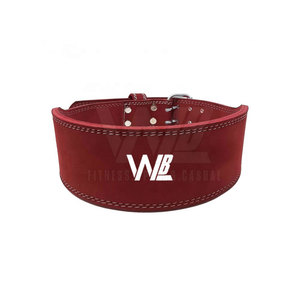 Cinturón de Levantamiento de Pesas Profesional de Alta Calidad, Ecológico, Antideslizante, Resistente, de Cuero, Duradero, para Gimnasio, Fitness y Entrenamiento - Product Image 5