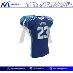 Ropa deportiva personalizada para adultos, camiseta de fútbol americano, precio al por mayor, suministro directo de fábrica, camiseta de fútbol americano para hombres - Product Image 3