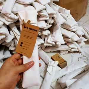 Sip responsablemente con las pajitas de bambú biodegradables de Eco2go-¡El compañero perfecto de la naturaleza! - Product Image 6