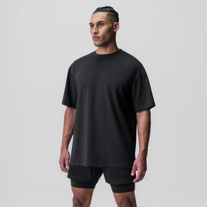 Camisetas de manga corta para hombre, ropa de moda de trabajo con paneles personalizados, camisetas informales a la venta - Product Image 6